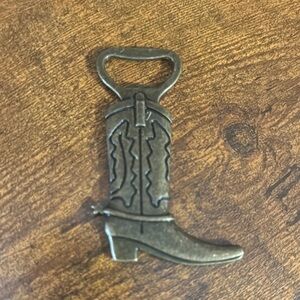 Metal Boot Bottle Opener
